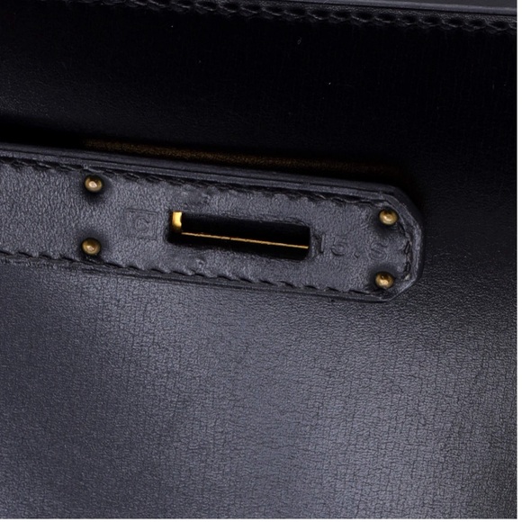 Kelly Nior Box Calf with Gold Hardware - Picture 7 of 8